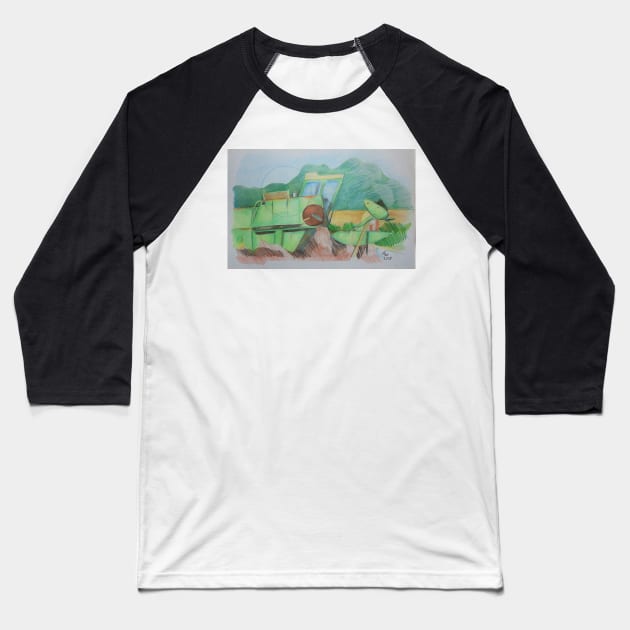 Abandon Combine Baseball T-Shirt by lorgh